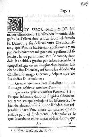 Muy Señor Mio...
