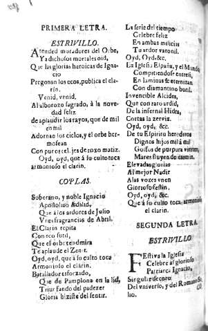 Primera letra. Segunda letra