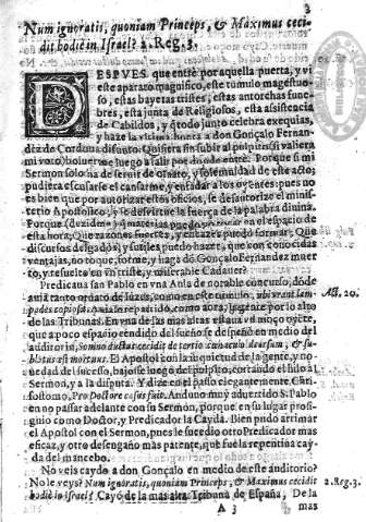 Num ignoratis, quoniam Princeps, et Maximus cecidit ho die in Israel? 2. Reg. 3.