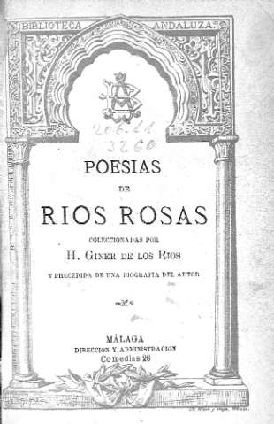 Poesias de Rios Rosas