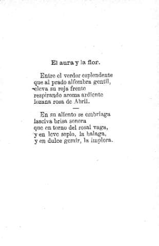 El aura y la flor