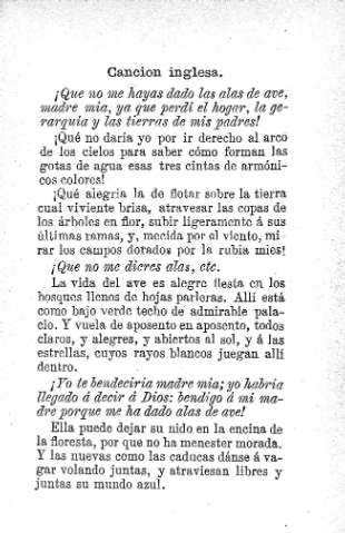 Cancion inglesa