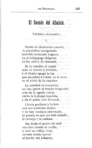 El Duende del Albaicín