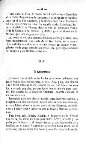 XLIV. El Catecismo