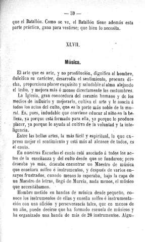 XLVII. Música