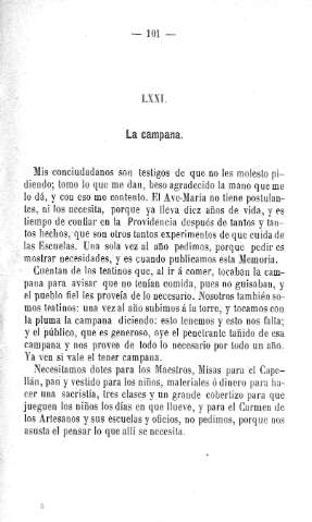 LXXI. La campana