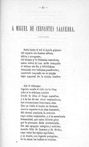 Á Miguel de Cervantes Saavedra