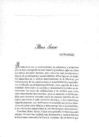 Ilmo. Señor