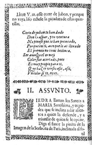 II. Assvnto