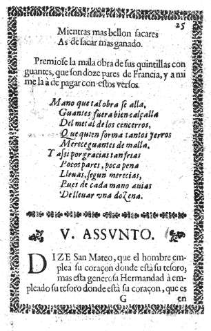 V. Assvnto