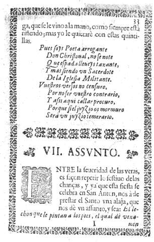 VII. Assvnto