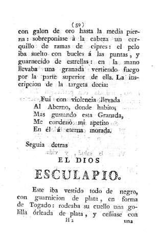 EL Dios Esculapio