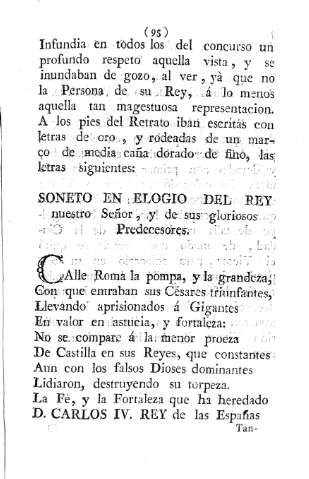 Soneto en elogio del Rey nuestro Señor...