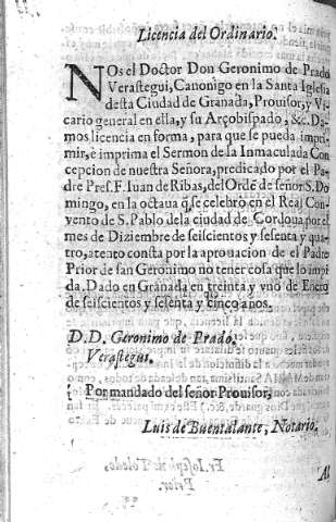 Licencia del Ordinario