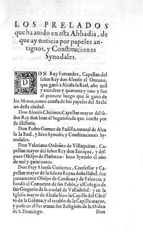 Los prelados que ha auido en esta Abbadia