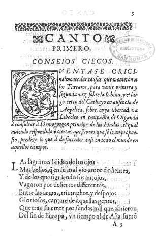 Canto Primero