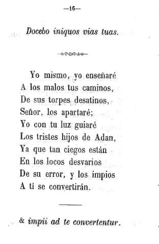 Docebo iniquos vias tuas