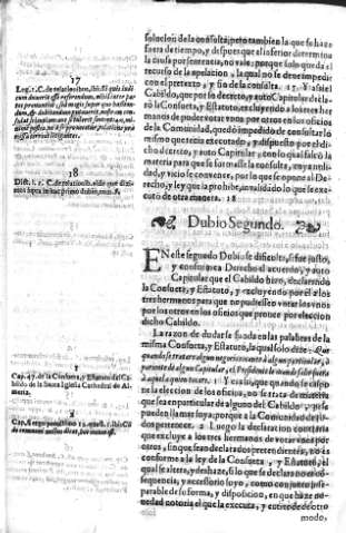 Dubio segundo
