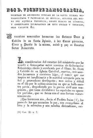 Nos D. Vicente Ramos García