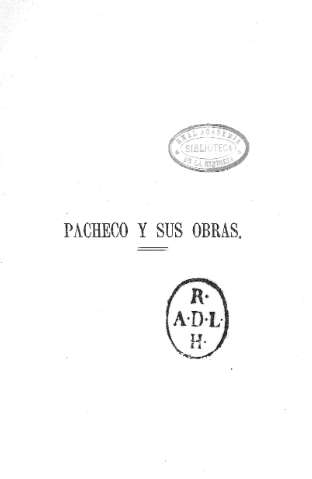 Pacheco y sus obras