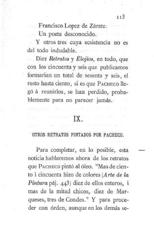IX. Otros retratos pintados por Pacheco.
