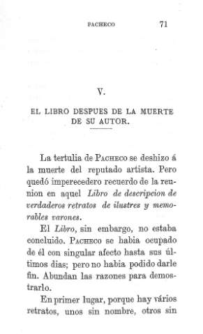 V. El libro después de la muerte de su autor.