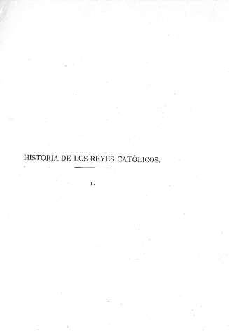 Historia de los Reyes Católicos