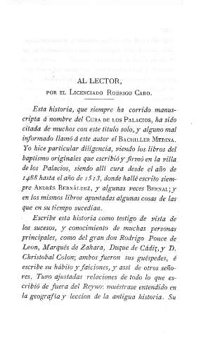 Al lector, por el Licenciado Rodrigo Caro