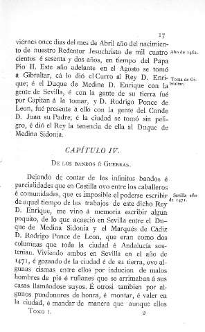 IV. De los bandos é guerras