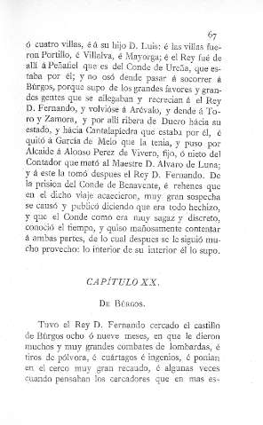 XX. De Búrgos