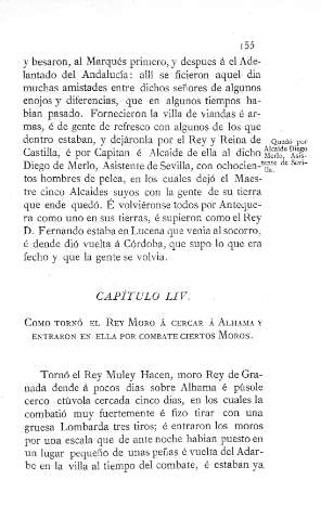LIV. Como tornó el Rey moro à cercar à Alhama...