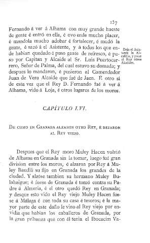 LVI. De como en Granada alzaron otro Rey...