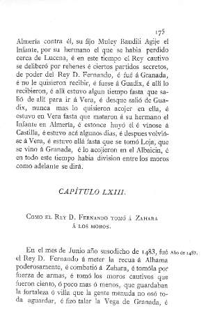 LXIII. Como el rey D. Fernando tomó Zahara á los moros