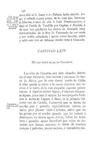 LXIV. De las siete islas de Canarias