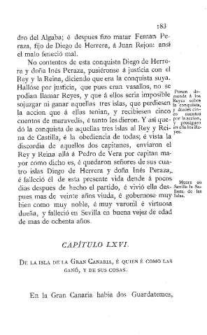 LXVI. De la isla de la Gran Canaria...