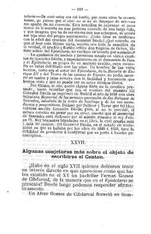 XXVII. Algunas conjeturas más sobre el objeto de escribirse el Centon