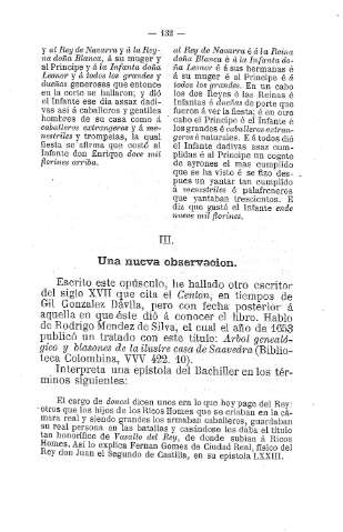 III. Una nueva observacion