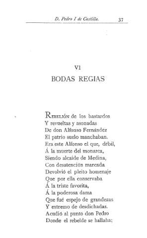 VI. Bodas regias