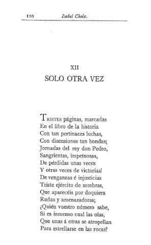 XII. Solo otra vez