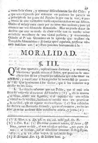 Moralidad. III