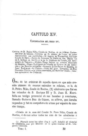 Capitulo XIV. Continuacion del siglo XV.