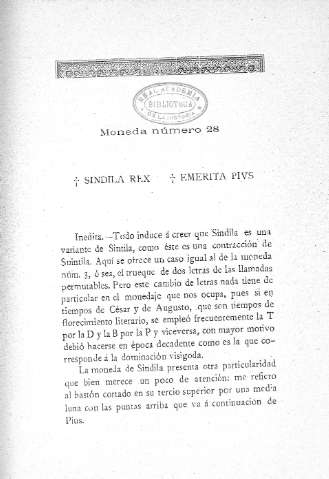Moneda número 28