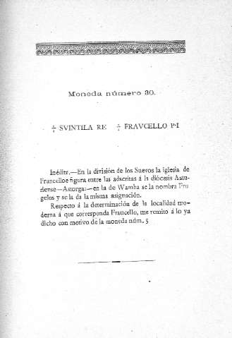 Moneda número 30