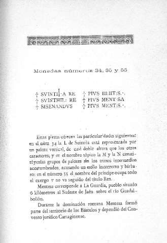 Monedas números 34, 35 y 55