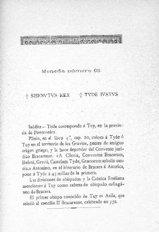 Moneda número 63