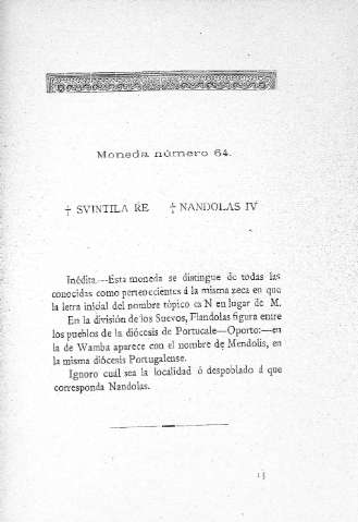 Moneda número 64