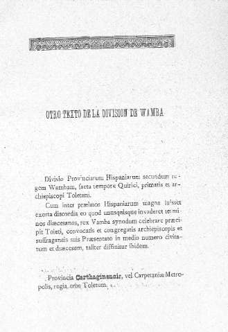 Otro texto de la division de Wamba