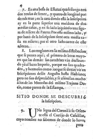 Sitio donde se descubrió la Inscripcion