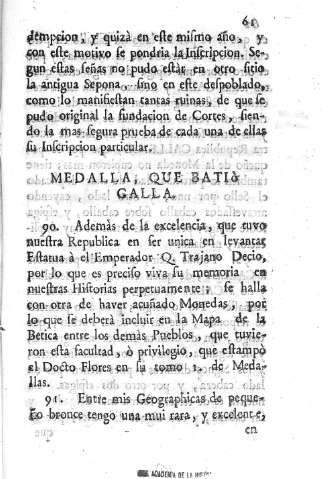 Medalla, que batió Calla