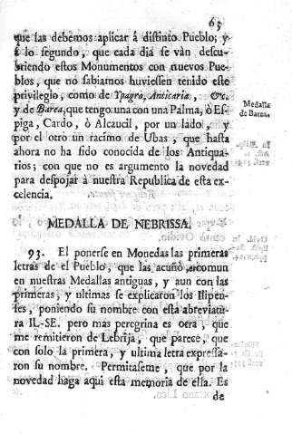Medalla de Nebrissa